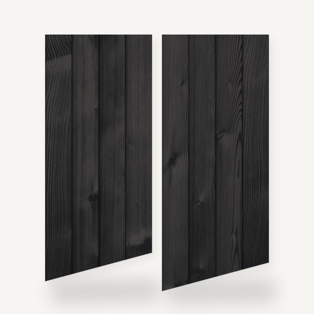 Antrasit MDF Lambri 10x280 cm