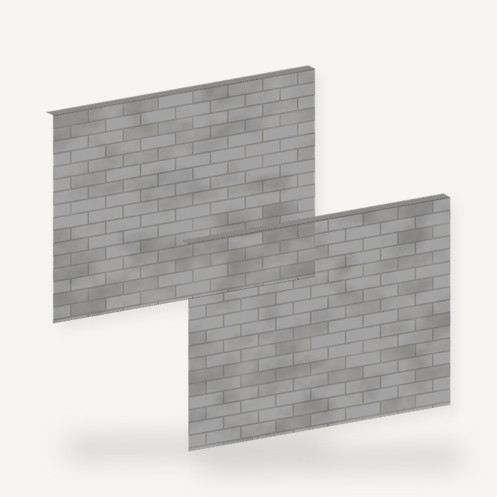 Beyaz Tuğla Görünümlü Panel